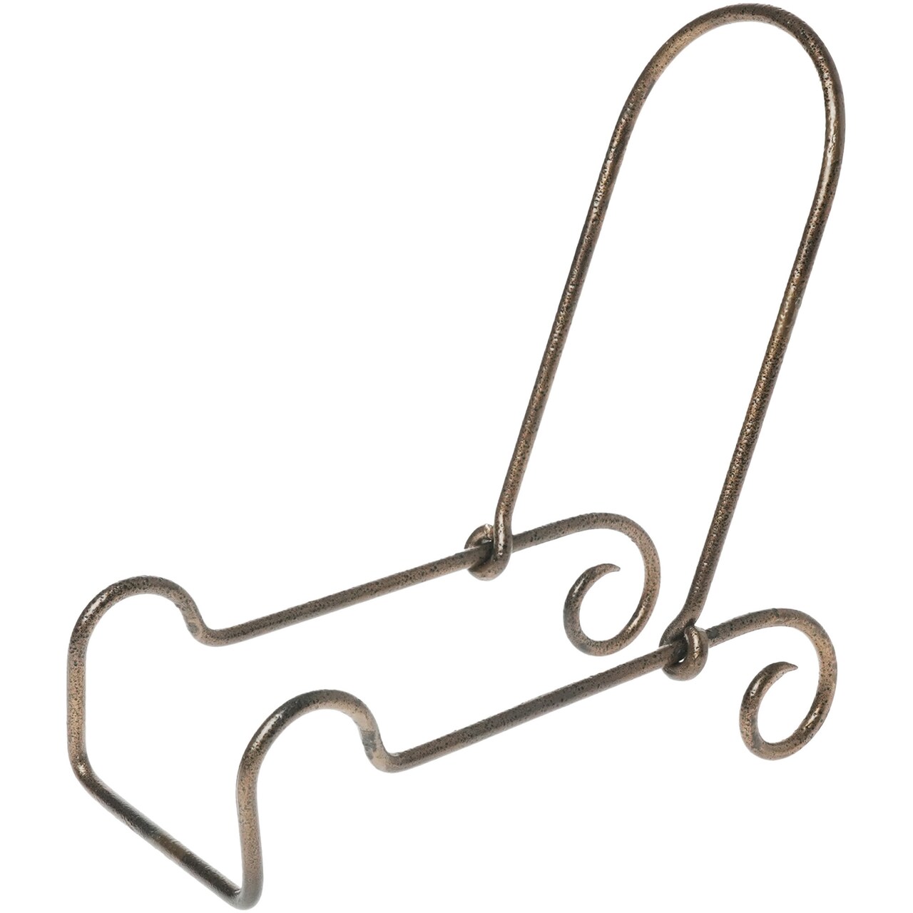 Bard's Adjustable Gold Wrought Iron Bowl or Deep Platter Stand, 10" H x 5" W x 8.75" D (For 9" - 11" Bowls or Deep Platters)